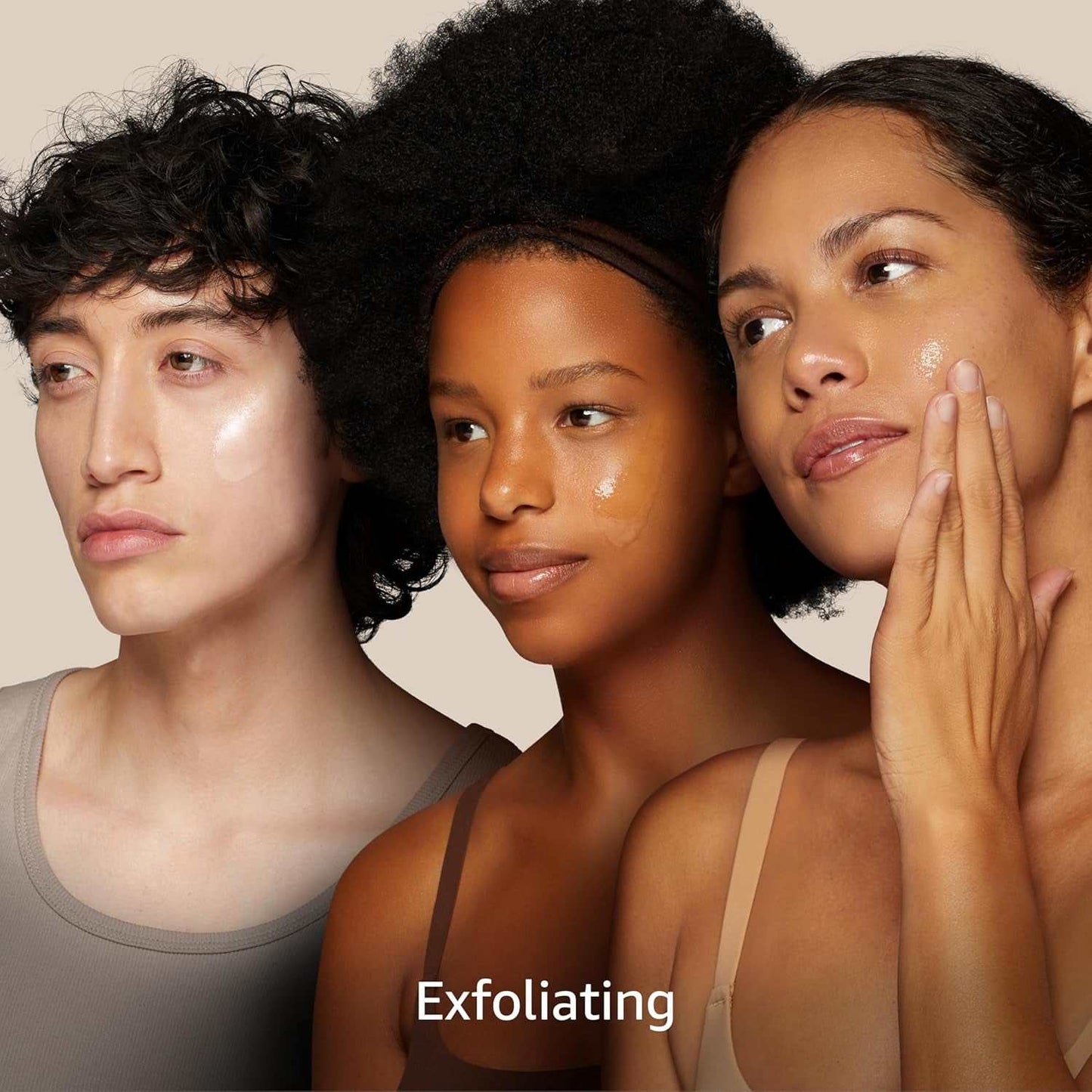 People using a deep pore blackhead remover cleanser with exfoliating effects.