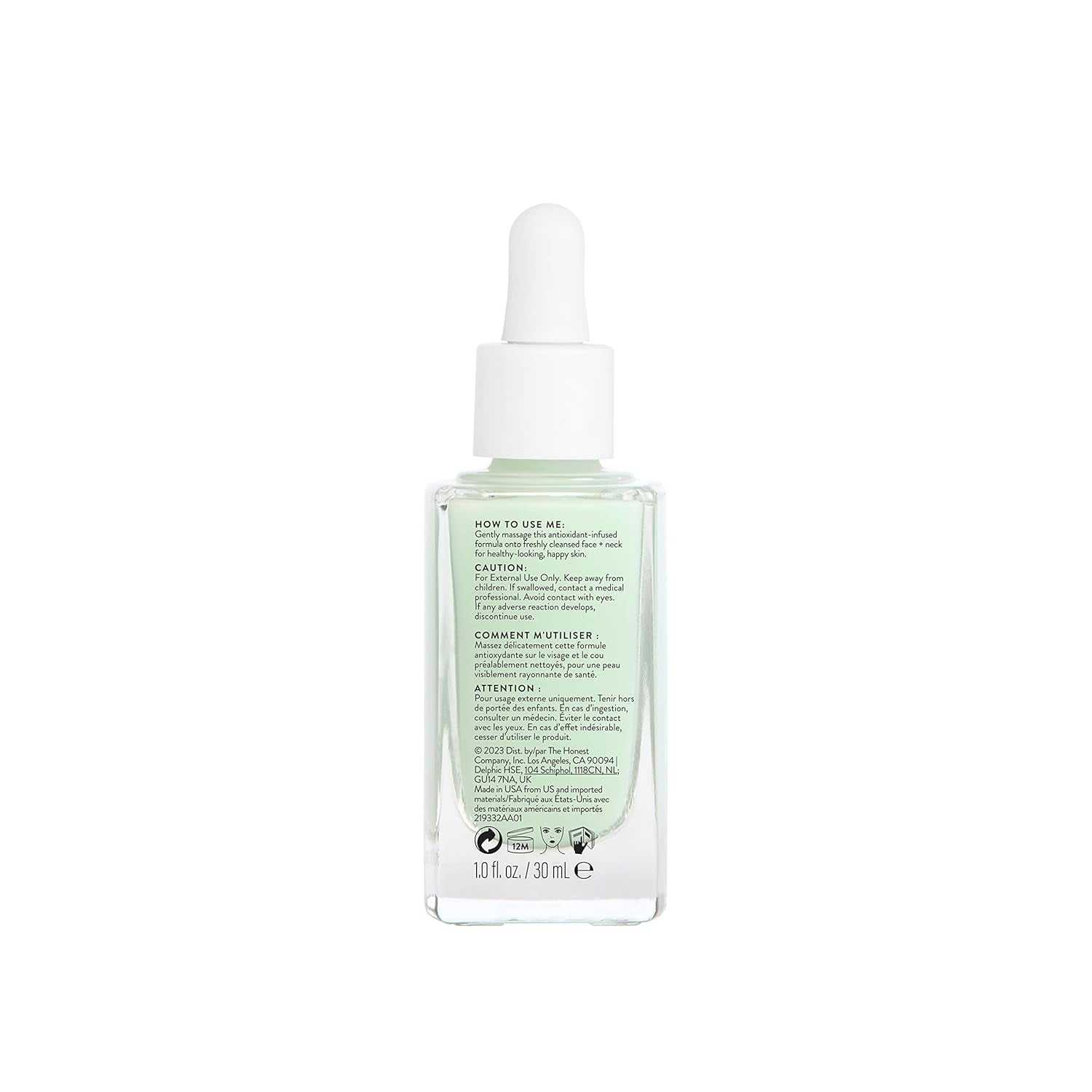 Cruelty-Free Antioxidant Super Serum in glass dropper bottle, 1 oz.