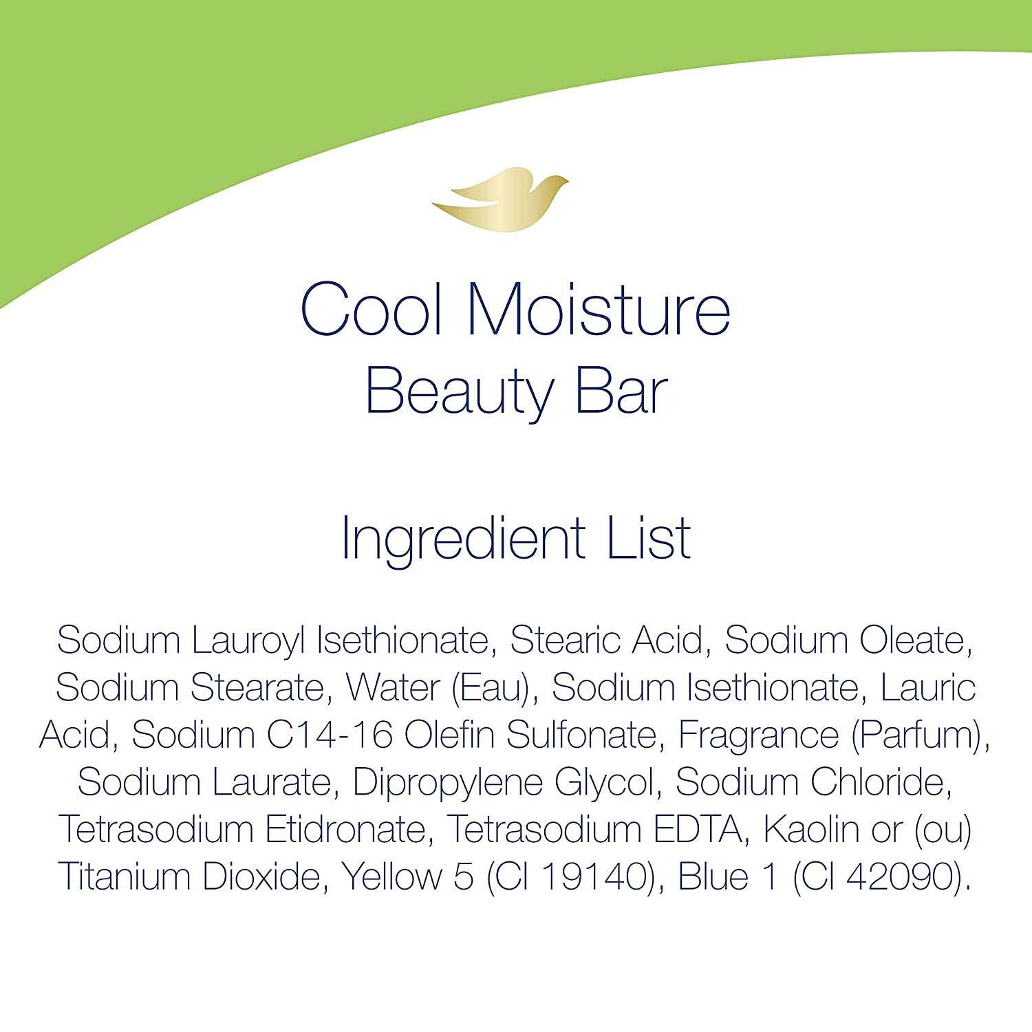 Ultra-moisturizing skin care beauty bar with cucumber and green tea extracts for soft, hydrated, and soothing skin.