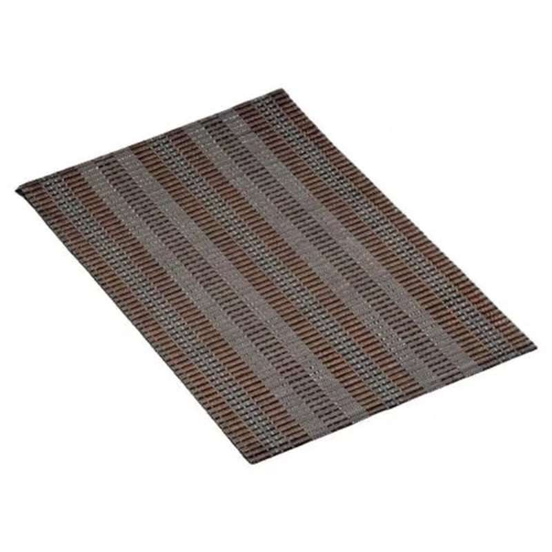 Decorative waterproof lightweight bamboo table mat with natural finish and heat-resistant, durable design.