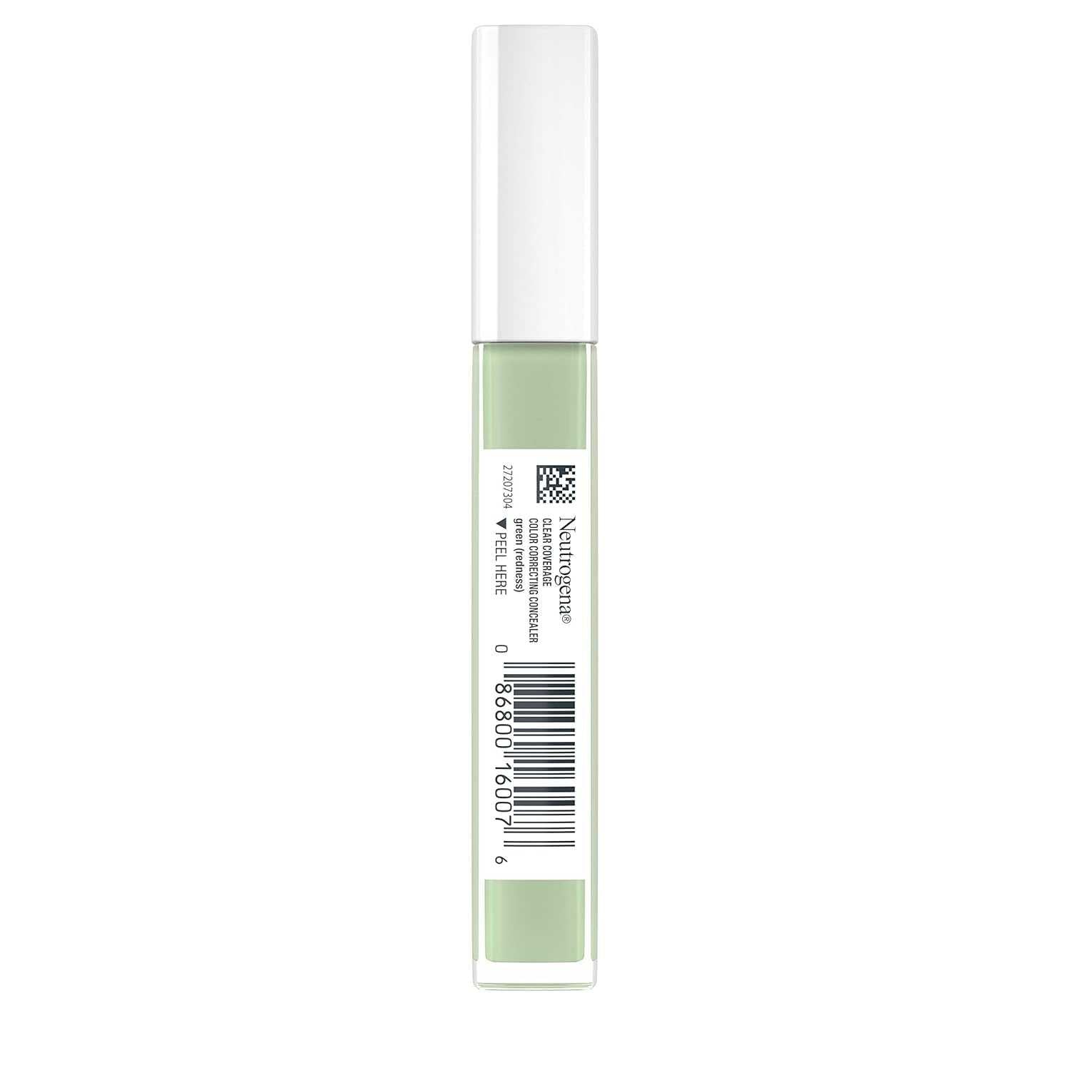 Clear Coverage Color Correcting Lightweight Face Concealer Makeup with Niacinamide & Green Pigment to Help Reduce Redness, 0.24 Fl Oz