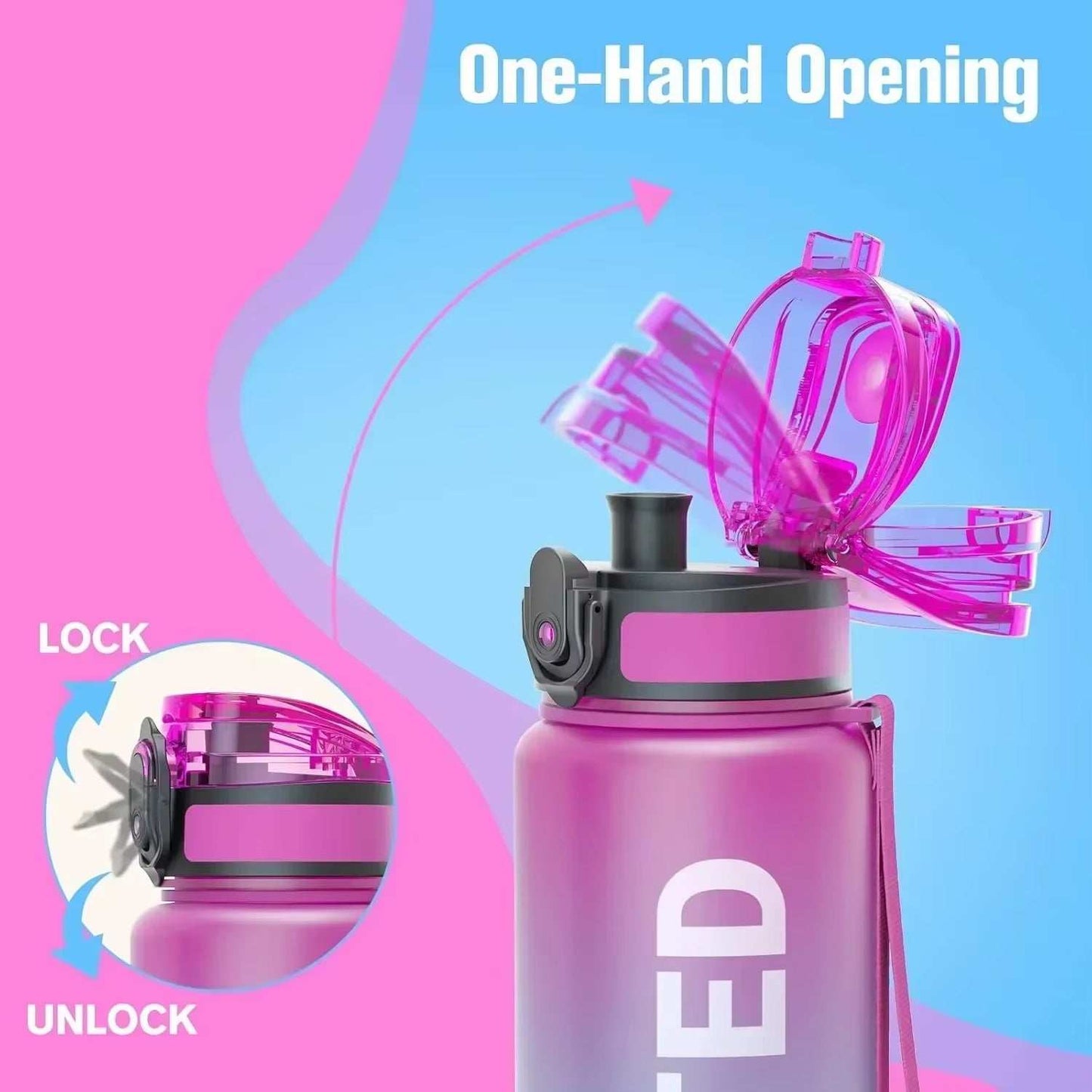 32Oz Sports Water Bottle