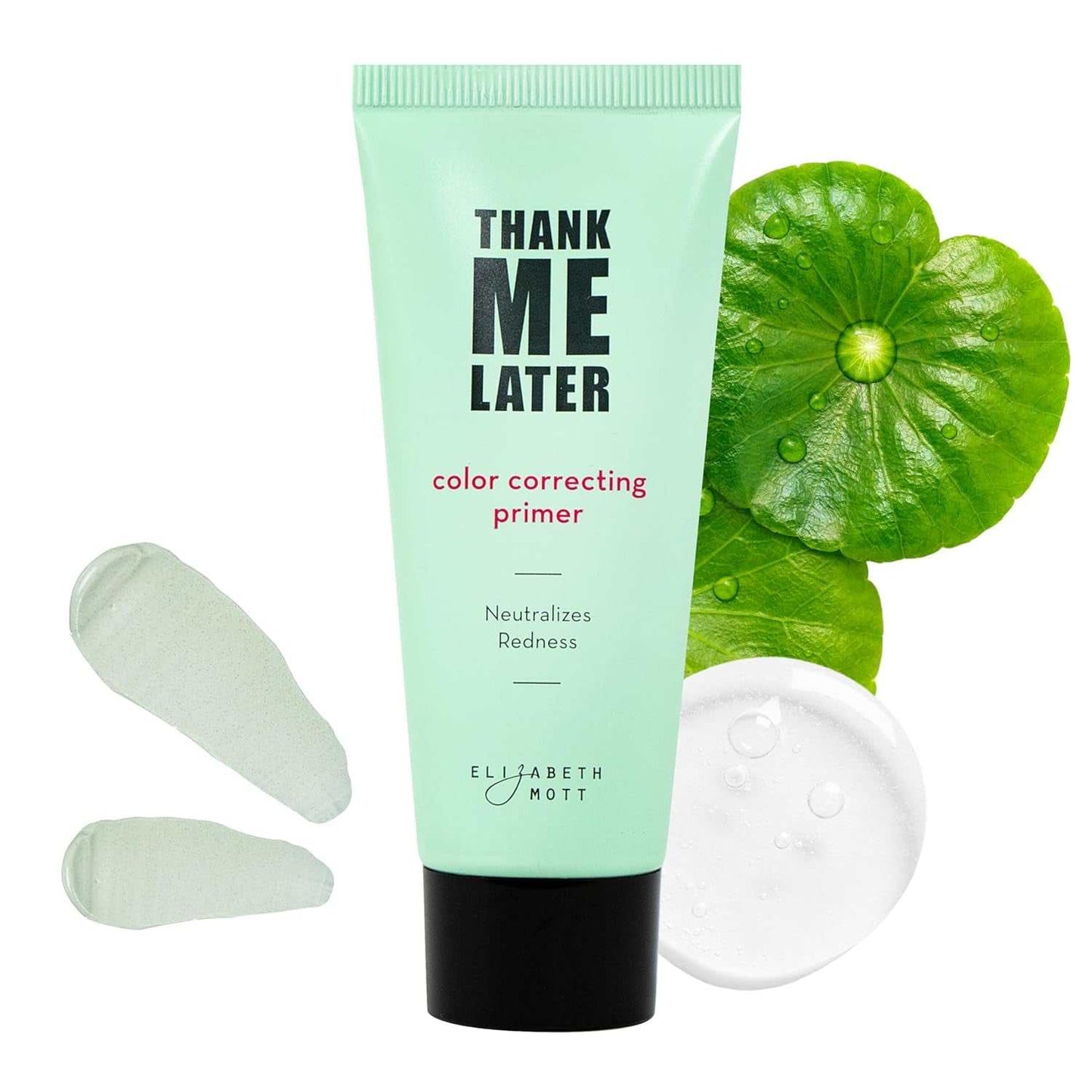 Long-lasting correcting face primer for redness, with niacinamide and cica, suitable for all skin types.