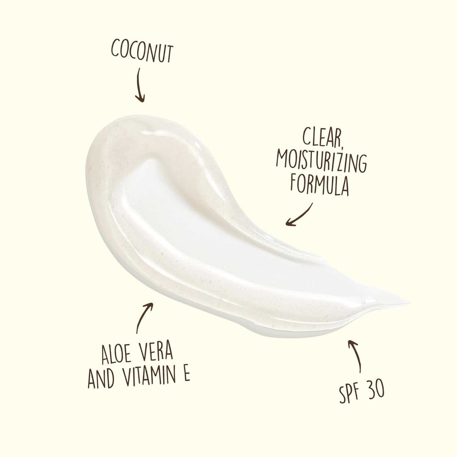 SPF 30 reef-safe moisturizing sunscreen lip balm with aloe vera, vitamin E, and coconut for hydrating sun protection