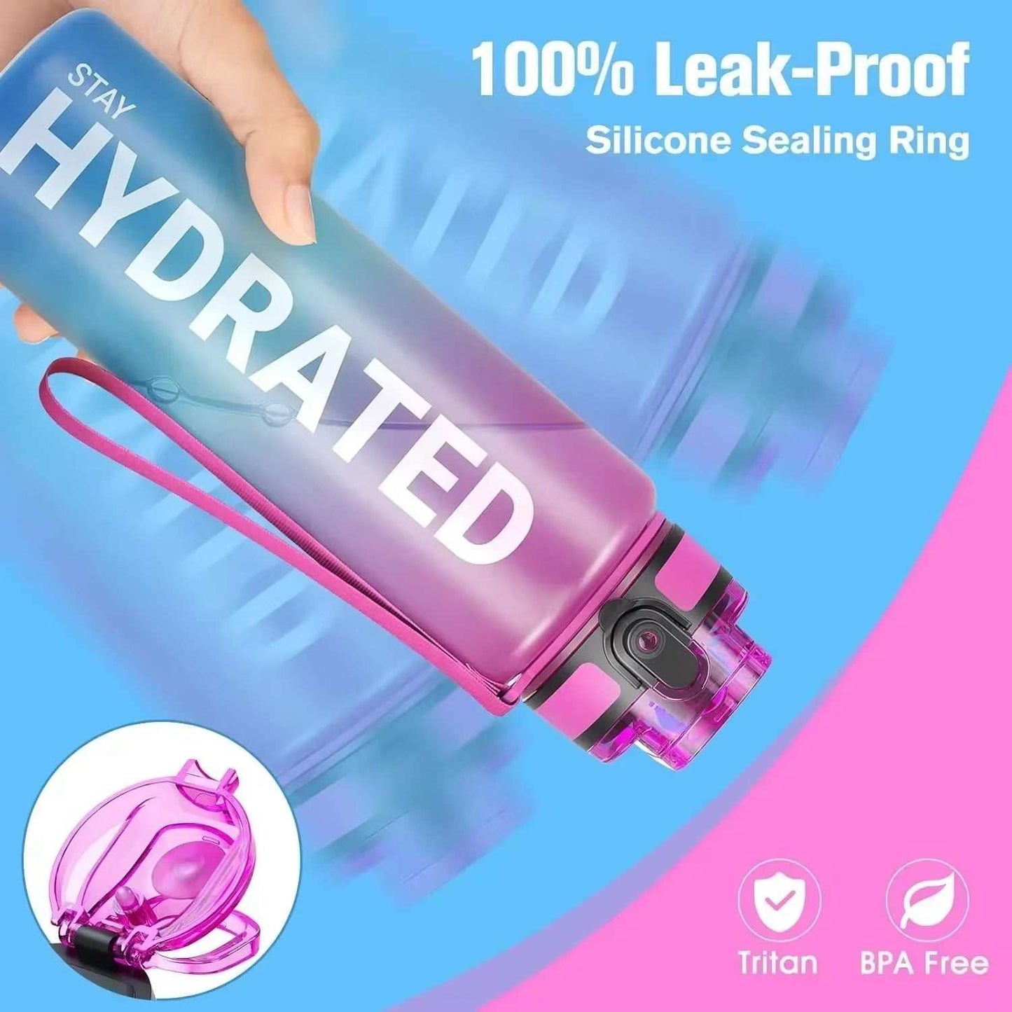 32Oz Sports Water Bottle