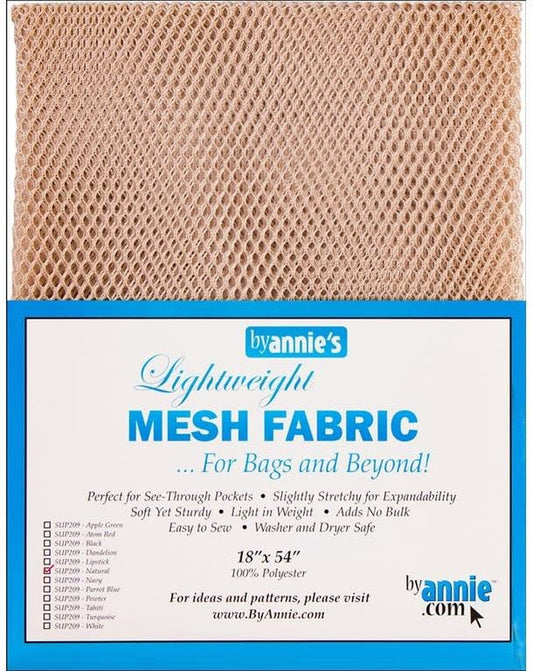 Lightweight Natural Mesh Fabric – 18" x 54" | Breathable & Versatile LTWT Material for Crafts & Décor  Description: