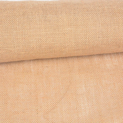 10-Yard Natural Burlap Fabric Roll – 12" Wide | Jute Ribbon for Crafts, Home & Wedding Décor