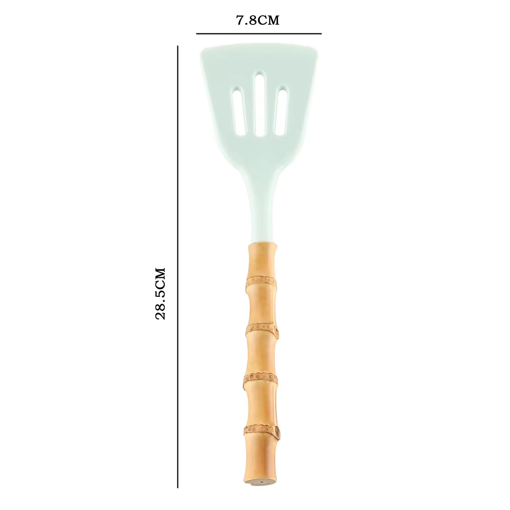 Basting Brush Whisk Tong Spaghetti Pasta Server Turner Spatula Scoop Ladle Soup Serving Spoon Bamboo Root Silicone Kitchenware