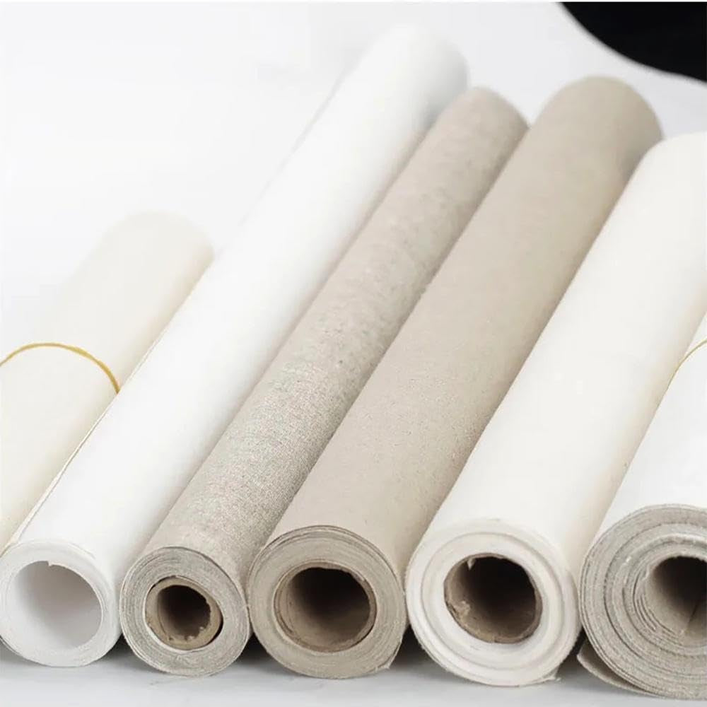 Heavy 10oz Cotton Duck Canvas Fabric – 62" Wide | Natural, Durable Material for Arts & Crafts, Covers, & Placemats (2 Yards)