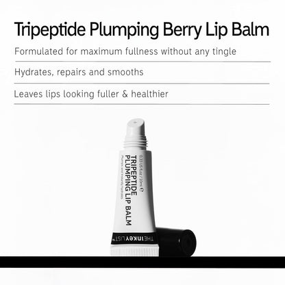 Tripeptide Plumping Lip Balm – Hydrating & Clinically Proven Lip Care | Vegan & Cruelty-Free | Berry Tint (10ml)