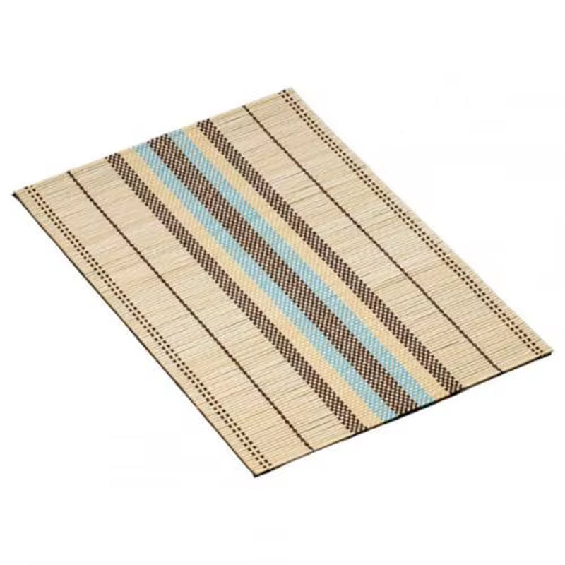 Waterproof Lightweight Table Decorative Bamboo Placemat Coaster Table Mat Decoration Tea Accessories Household Kitchen Mat