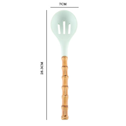 Basting Brush Whisk Tong Spaghetti Pasta Server Turner Spatula Scoop Ladle Soup Serving Spoon Bamboo Root Silicone Kitchenware