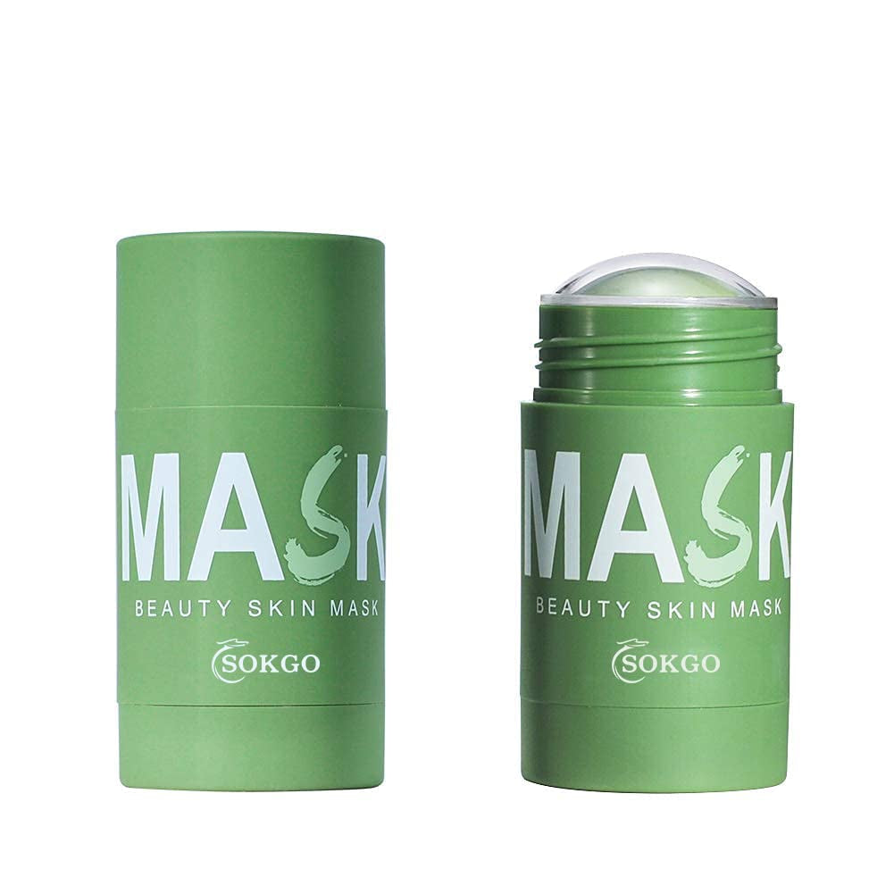 Green Tea Purifying Clay Mask – Deep Cleansing & Oil Control Mud Mask for Blackheads, Pore Care & Skin Hydration (1PCS)