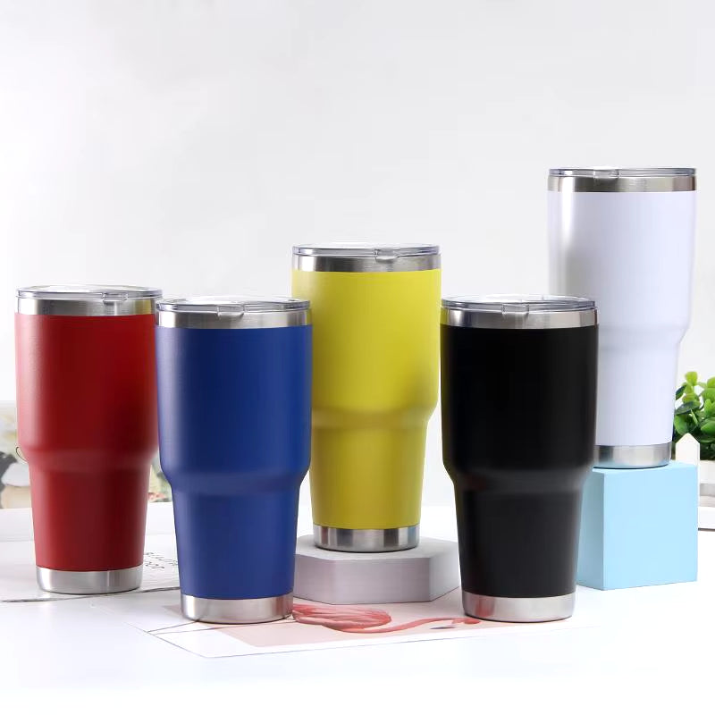 Stainless Steel Tumblers Vacuum Flasks Yetys Travel Glass Coffee Mug Double Wall Water Thermos Bottle Car Cup Water Bottle