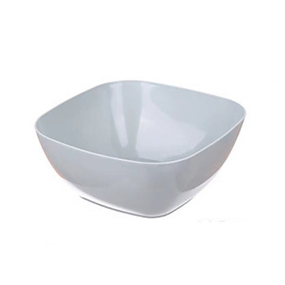 Plastic Square Bowl Unbreakable Multifunctional Plastic Eco-Friendly Easy Clean Salad Fruit Bowl Kitchen Tableware