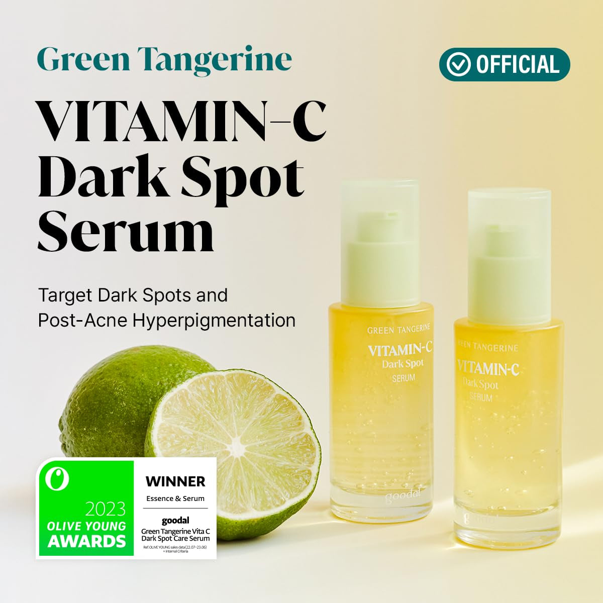 Green Tangerine Vitamin C Serum – Advanced Korean Skincare for Radiant, Even-Toned Skin (1.02 Fl Oz)