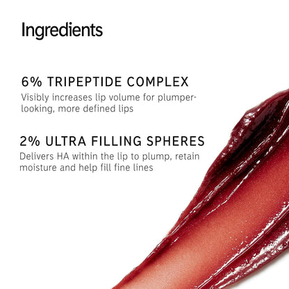 Tripeptide Plumping Lip Balm – Hydrating & Clinically Proven Lip Care | Vegan & Cruelty-Free | Berry Tint (10ml)