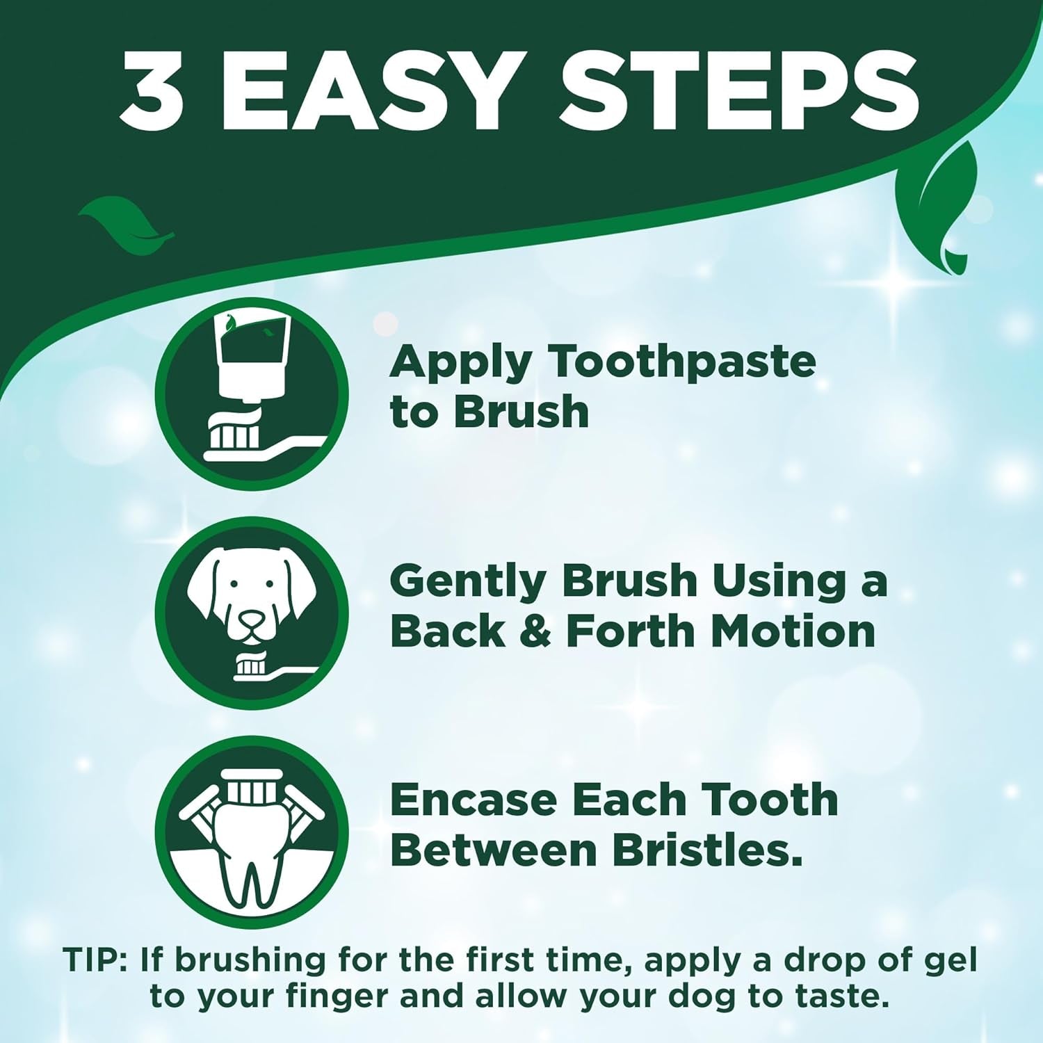 Dog Toothbrush & Enzymatic Toothpaste Kit – Natural Teeth Cleaning for Fresh Breath & Healthy Gums