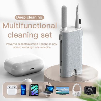 5 in 1 Earphone Cleaner Brush Kit Camera Phone Tablet Laptop TV Screen Cleaning Tools Headset Cleaning Pen for Airpod Pro 3 2 1